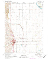 Tekamah Nebraska Historical topographic map, 1:24000 scale, 7.5 X 7.5 Minute, Year 1970