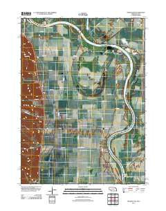 Tekamah NW Nebraska Historical topographic map, 1:24000 scale, 7.5 X 7.5 Minute, Year 2011