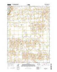 Thatcher Nebraska Current topographic map, 1:24000 scale, 7.5 X 7.5 Minute, Year 2014