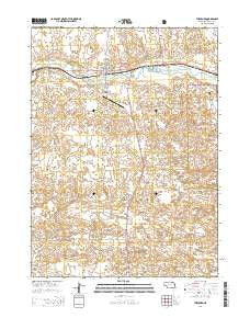 Thedford Nebraska Current topographic map, 1:24000 scale, 7.5 X 7.5 Minute, Year 2014
