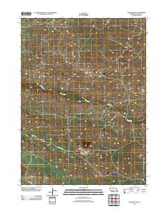 Thedford SW Nebraska Historical topographic map, 1:24000 scale, 7.5 X 7.5 Minute, Year 2011