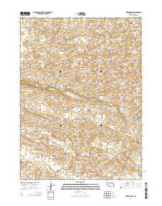 Thedford SW Nebraska Current topographic map, 1:24000 scale, 7.5 X 7.5 Minute, Year 2014