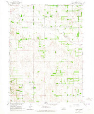 Tilden NE Nebraska Historical topographic map, 1:24000 scale, 7.5 X 7.5 Minute, Year 1963