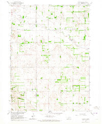 Tilden NE Nebraska Historical topographic map, 1:24000 scale, 7.5 X 7.5 Minute, Year 1963