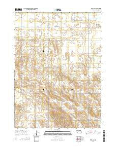 Tilden NW Nebraska Current topographic map, 1:24000 scale, 7.5 X 7.5 Minute, Year 2014