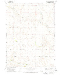 Tin Camp Ranch Nebraska Historical topographic map, 1:24000 scale, 7.5 X 7.5 Minute, Year 1972