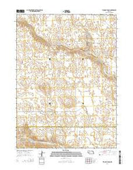 Tin Camp Ranch Nebraska Current topographic map, 1:24000 scale, 7.5 X 7.5 Minute, Year 2014