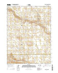 Tin Camp Ranch Nebraska Current topographic map, 1:24000 scale, 7.5 X 7.5 Minute, Year 2014