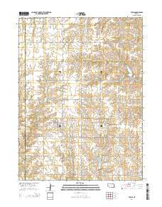Tobias Nebraska Current topographic map, 1:24000 scale, 7.5 X 7.5 Minute, Year 2014