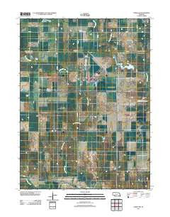 Tobias SW Nebraska Historical topographic map, 1:24000 scale, 7.5 X 7.5 Minute, Year 2011