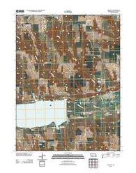 Trenton Nebraska Historical topographic map, 1:24000 scale, 7.5 X 7.5 Minute, Year 2011