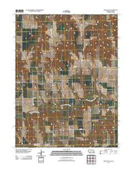 Trenton SE Nebraska Historical topographic map, 1:24000 scale, 7.5 X 7.5 Minute, Year 2011