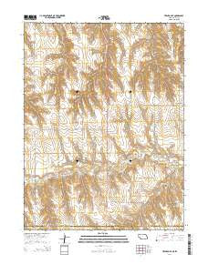 Trenton SE Nebraska Current topographic map, 1:24000 scale, 7.5 X 7.5 Minute, Year 2014