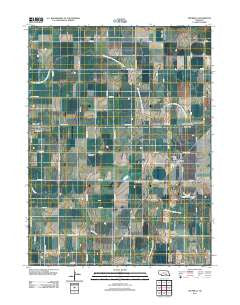 Trumbull Nebraska Historical topographic map, 1:24000 scale, 7.5 X 7.5 Minute, Year 2011