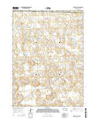 Trumbull Lake Nebraska Current topographic map, 1:24000 scale, 7.5 X 7.5 Minute, Year 2014