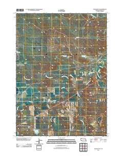 Trunk Butte Nebraska Historical topographic map, 1:24000 scale, 7.5 X 7.5 Minute, Year 2011