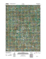 Tryon Nebraska Historical topographic map, 1:24000 scale, 7.5 X 7.5 Minute, Year 2011