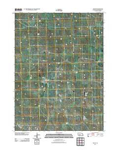 Tryon Nebraska Historical topographic map, 1:24000 scale, 7.5 X 7.5 Minute, Year 2011