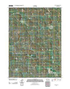 Tryon NE Nebraska Historical topographic map, 1:24000 scale, 7.5 X 7.5 Minute, Year 2011