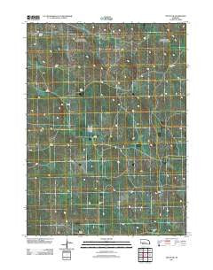 Tryon NW Nebraska Historical topographic map, 1:24000 scale, 7.5 X 7.5 Minute, Year 2011