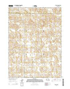 Tryon NW Nebraska Current topographic map, 1:24000 scale, 7.5 X 7.5 Minute, Year 2014