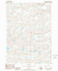 Turpin Lake East Nebraska Historical topographic map, 1:24000 scale, 7.5 X 7.5 Minute, Year 1989