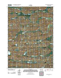 Turpin Lake East Nebraska Historical topographic map, 1:24000 scale, 7.5 X 7.5 Minute, Year 2011