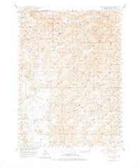 Twin Lakes Nebraska Historical topographic map, 1:62500 scale, 15 X 15 Minute, Year 1948