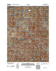 Twin Lakes NE Nebraska Historical topographic map, 1:24000 scale, 7.5 X 7.5 Minute, Year 2011
