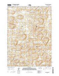 Twin Lakes NE Nebraska Current topographic map, 1:24000 scale, 7.5 X 7.5 Minute, Year 2014