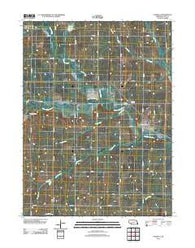 Unadilla Nebraska Historical topographic map, 1:24000 scale, 7.5 X 7.5 Minute, Year 2011