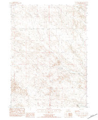 University Lake NE Nebraska Historical topographic map, 1:24000 scale, 7.5 X 7.5 Minute, Year 1983