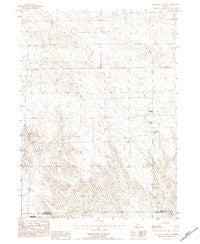 University Lake SE Nebraska Historical topographic map, 1:24000 scale, 7.5 X 7.5 Minute, Year 1983