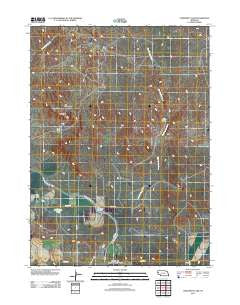 University Lake Nebraska Historical topographic map, 1:24000 scale, 7.5 X 7.5 Minute, Year 2011