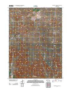 University Lake SE Nebraska Historical topographic map, 1:24000 scale, 7.5 X 7.5 Minute, Year 2011