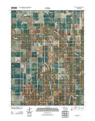 Upland SE Nebraska Historical topographic map, 1:24000 scale, 7.5 X 7.5 Minute, Year 2011