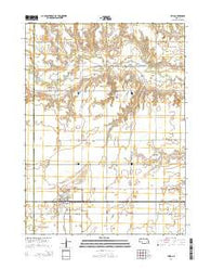 Utica Nebraska Current topographic map, 1:24000 scale, 7.5 X 7.5 Minute, Year 2014