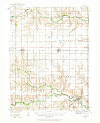 Utica Nebraska Historical topographic map, 1:62500 scale, 15 X 15 Minute, Year 1934