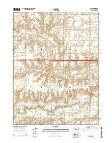 Utica SW Nebraska Current topographic map, 1:24000 scale, 7.5 X 7.5 Minute, Year 2014
