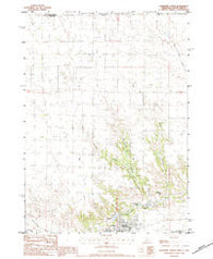 Valentine North Nebraska Historical topographic map, 1:24000 scale, 7.5 X 7.5 Minute, Year 1983