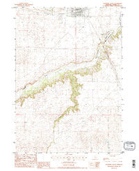 Valentine South Nebraska Historical topographic map, 1:24000 scale, 7.5 X 7.5 Minute, Year 1983