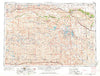 Valentine Nebraska Historical topographic map, 1:250000 scale, 1 X 2 Degree, Year 1957