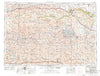 Valentine Nebraska Historical topographic map, 1:250000 scale, 1 X 2 Degree, Year 1957