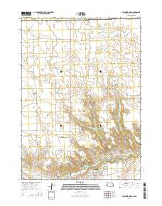 Valentine North Nebraska Current topographic map, 1:24000 scale, 7.5 X 7.5 Minute, Year 2014