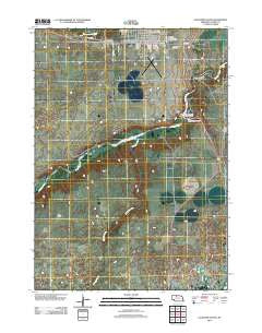 Valentine South Nebraska Historical topographic map, 1:24000 scale, 7.5 X 7.5 Minute, Year 2011
