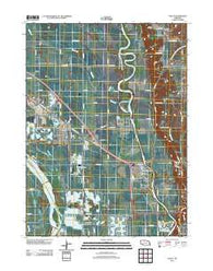 Valley Nebraska Historical topographic map, 1:24000 scale, 7.5 X 7.5 Minute, Year 2011