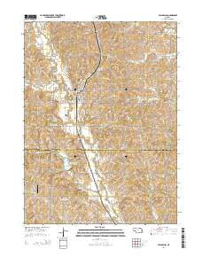 Valparaiso Nebraska Current topographic map, 1:24000 scale, 7.5 X 7.5 Minute, Year 2014