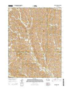 Valparaiso SW Nebraska Current topographic map, 1:24000 scale, 7.5 X 7.5 Minute, Year 2014