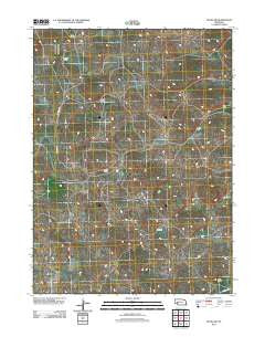 Velma SW Nebraska Historical topographic map, 1:24000 scale, 7.5 X 7.5 Minute, Year 2011