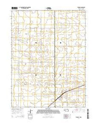 Venango Nebraska Current topographic map, 1:24000 scale, 7.5 X 7.5 Minute, Year 2014